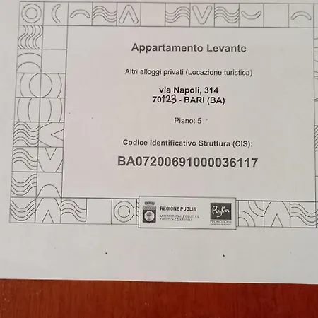 Appartement Levante